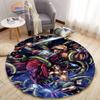 Adventure Animation Masters of the Universe Round Carpet and Rug Cartoon He-Man Pattern Home Decor Anti-slip Mat Yoga