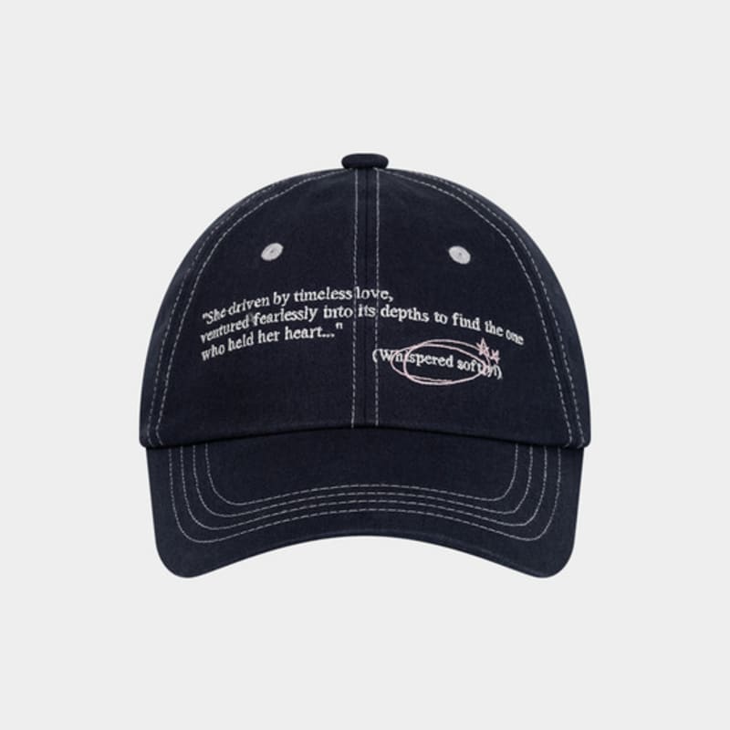 

KISYNING Timeless Love Ball Cap (Navy) Navy