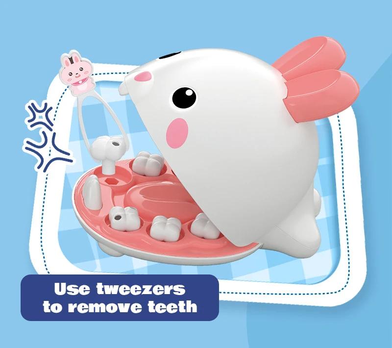 Dentist Hospital Play Role Play Toy Pet Doctor Set for Kids Children Dental Care House Play Set Medical Accessories for Girls