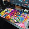 Mario Color Mouse Pad Large Gaming Table Cushion Non-slip Laptop Tablet Big Mousepad XXL Mat Mini PC Playmat With Lock edge