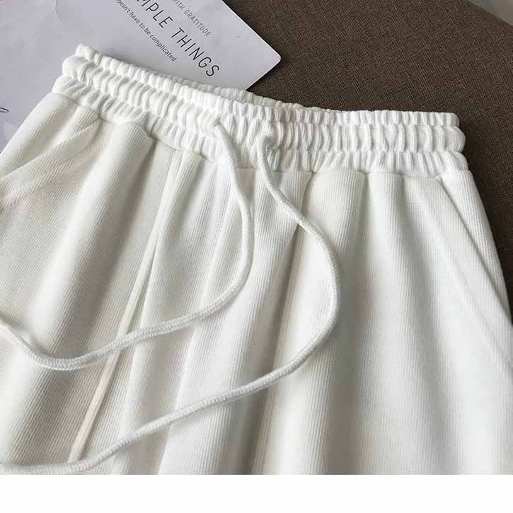 Letter Print Drawstring Shorts High Quality Hip Hop Streetwear Shorts Men and Women Season Short