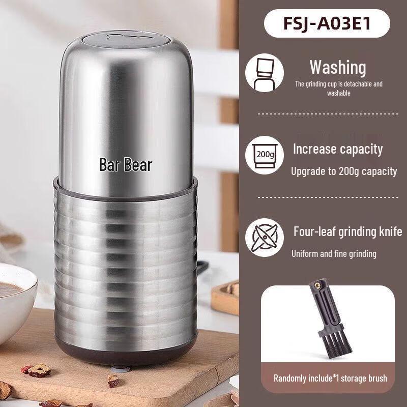 Bear Electric Food Grinder & Pulverizer CN plug (adapter included)