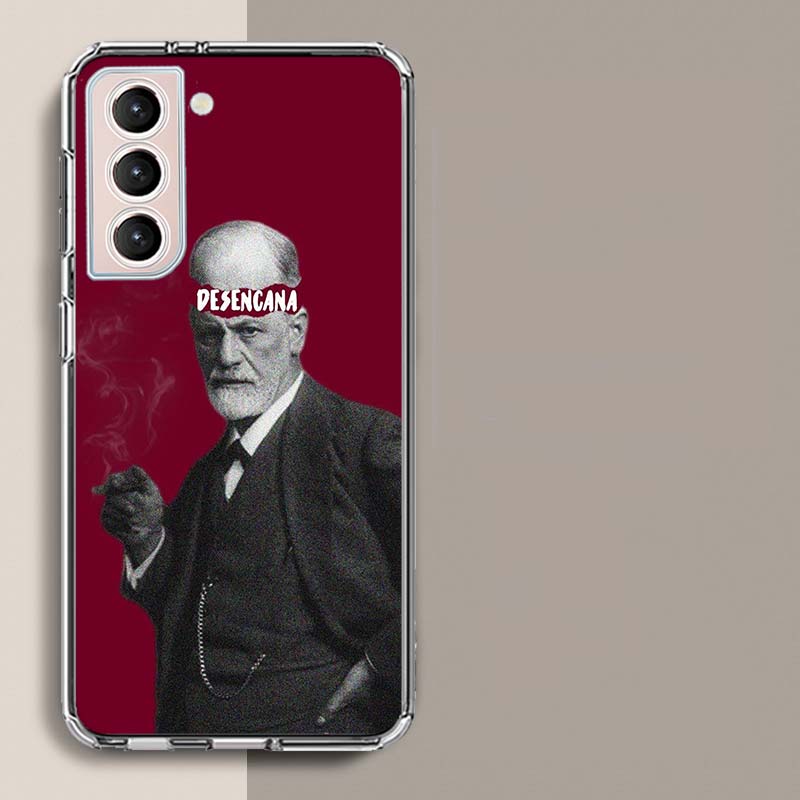 Sigmund Freud Founder of psychoanalysis Phone Case For Samsung A17 A56 A36 A26 A16 A55 A35 A25 A15 A05S Galaxy A71 A51 A41 A31 A