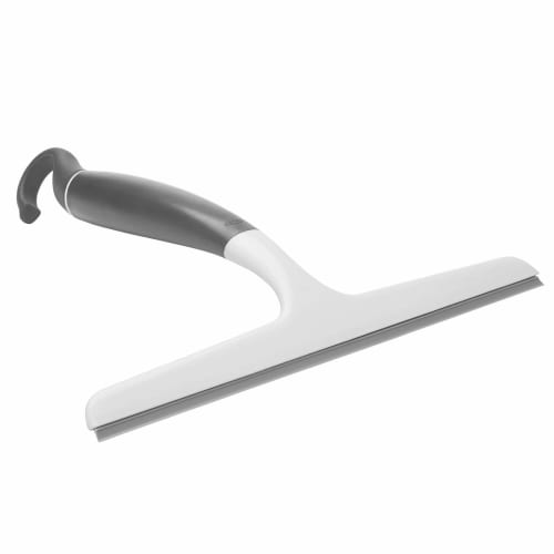 OXO Water Drainer Wiper Squeegee for Bathroom and Window Cleaning