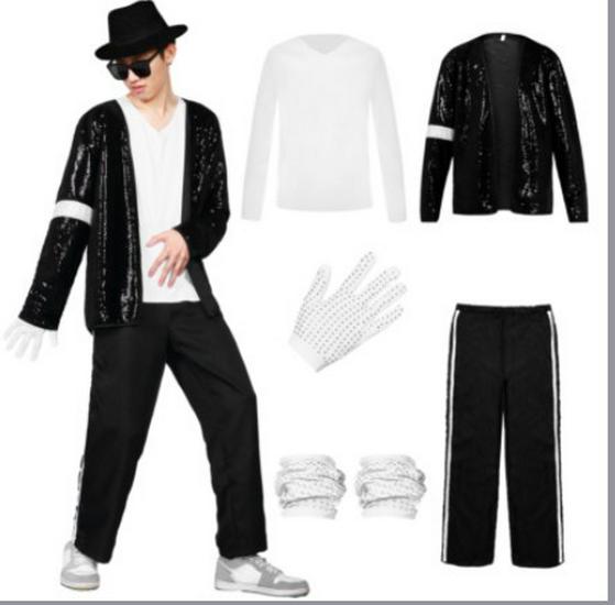 Michael Jackson Unisex Imitation Performance Costume Set
