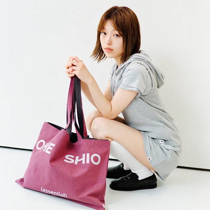 ESSENTIAL VINTAGE LOGO ECO BAG, WINE