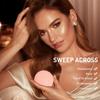 Shimmer Bronzer Powder, Highlighter Bronzer Contour Powder, Soft Texture, Natural Finish, All-Day Longevity, Lightweight, Breathable, Additive-Free