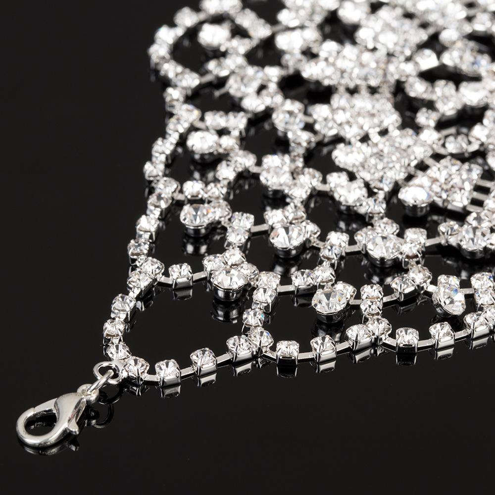 European and American Fashion Eye-Catching Hollow Pattern Full Bracelet B124