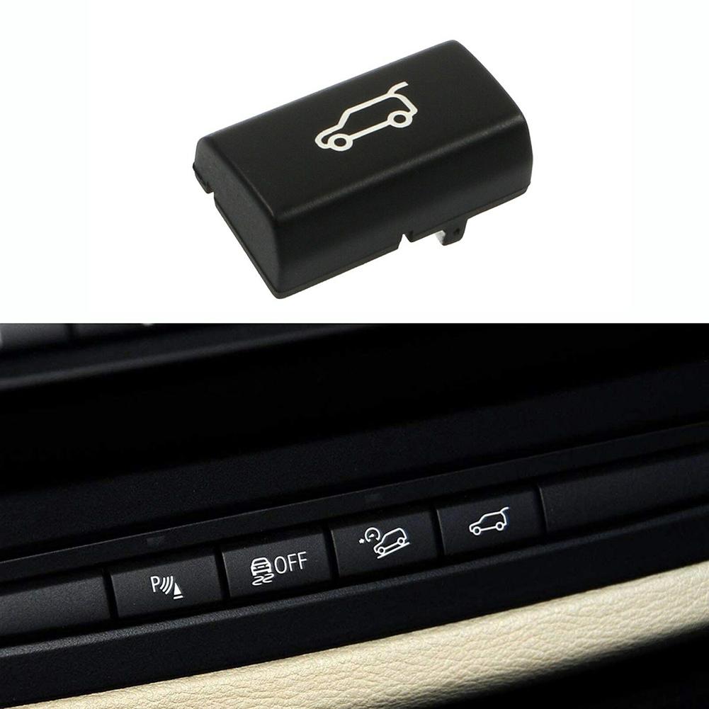 Copertura Pulsante Interruttore Bagagliaio Posteriore ABS Nero Per BMW X5 E70 X6 E71 LB