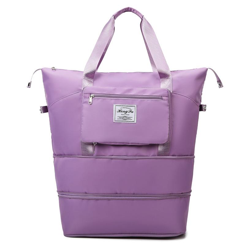 

TS JYL laptop bag,Women Travel Bag Handheld Yoga Bag Maternity Bag Lightweight Large Gym OneSize фиолетовый