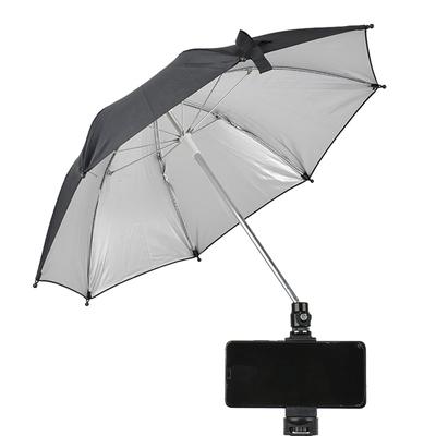 Ombrello per fotocamera DSLR Copertura per slitta a contatto caldo Supporto parasole Supporto antipioggia universale per fotocamere reflex digitali Accessorio per fotografia