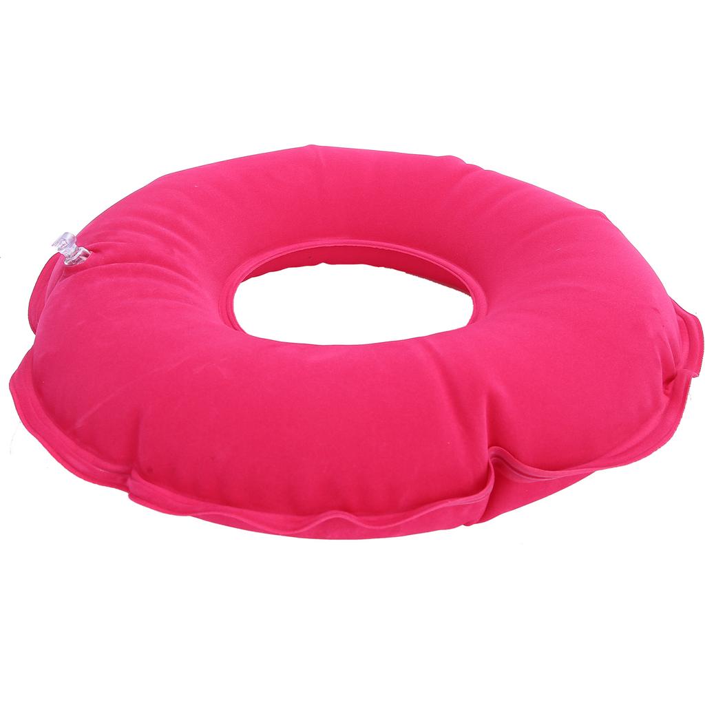 Inflatable AntiBedsore Cushion Round Shape Cushion for Elder Bedridden Patient with Pump(Royal Blue )