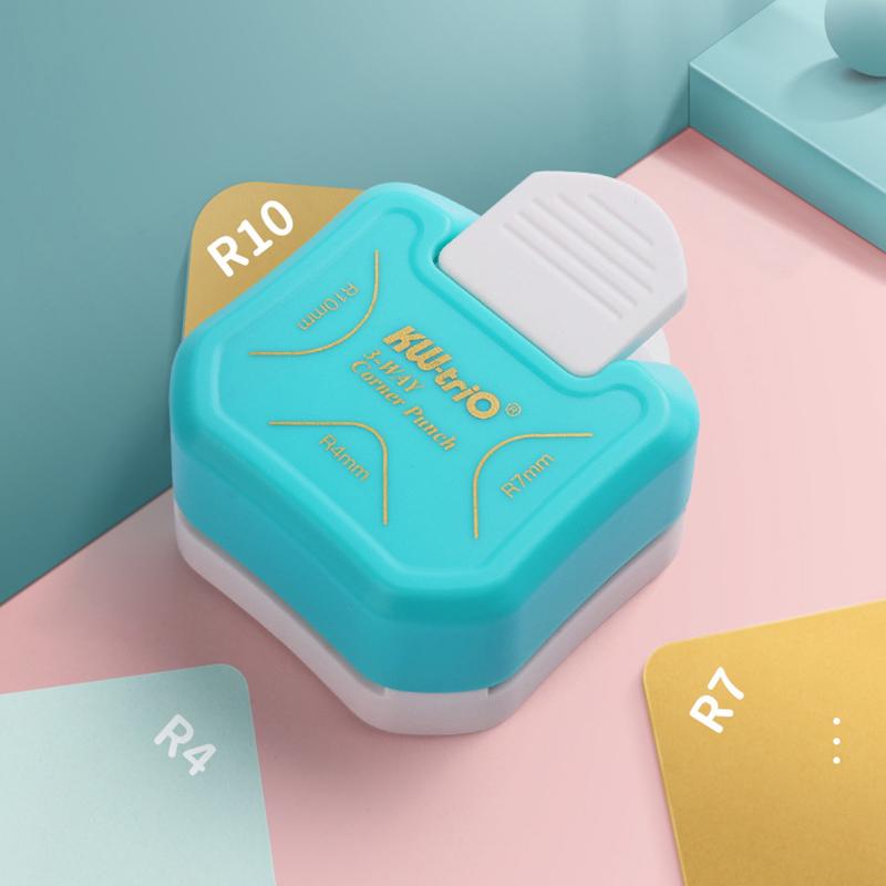 3 In 1 R4 R7 R10 Photo Cutter Corner Rounder Paper Punching Machine for Scrapbooking Craft Tool