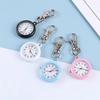 Luminous LED Electronic Hanging Watch Waterproof Keychain Watch Portable Pocket Watch  School