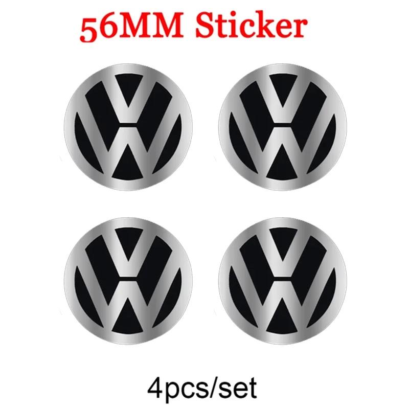 For VOLKSWAGEN VW 56/65mm VW Wheel Center Cap Hub Cover Badge Emblem Car Accessorie For Volkswagen VW Jetta Atlas Eos Caddy Beet