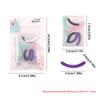 10Pcs/Box Eyelash Replacement Strip High Elasticity Eyelash Curler Refill Rubber Pads Plastic Unbreakable Elastic Rubber Strip