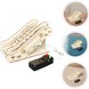 Escalator Model Mechanical Elevator Puzzle Model Building Kits Small Elevator Model Elevator Lift Elevator Model Puzzles Stem Motor Beige