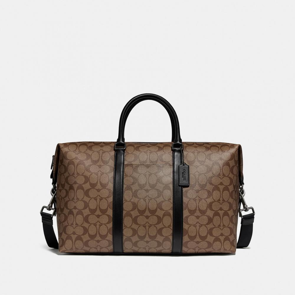 

Сумка Coach Trekker из фирменной парусины