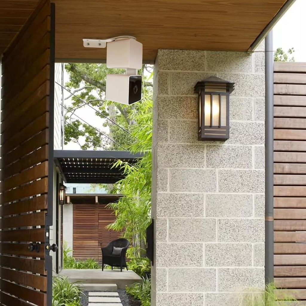 ALLICAVER Wyze Cam Pan V3 Mount, Wyze Cam Pan 270+ Degrees Outside/Inside Corner Wall Mount Bracket, Suitable for Wyze Pan CamV2 V3 Effectively