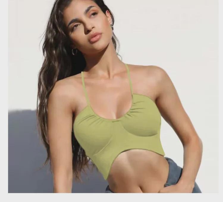 2024 Women's Summer Yoga & Fitness Bra Top: Outdoor Running Sportswear