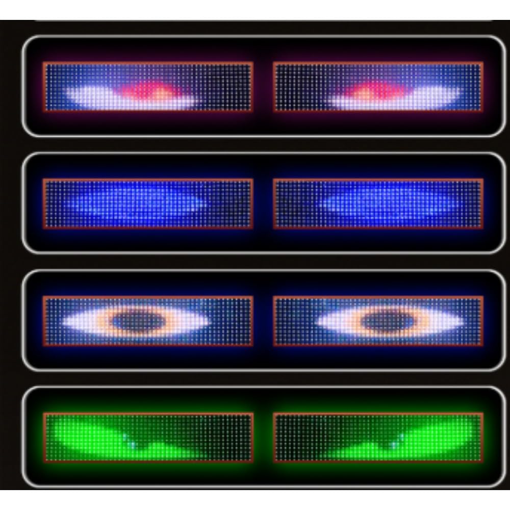 Devil Eye LED Devil Eye Car Light Refurbishment Supplies, Fun, Fashion, Trends, Intelligent Color