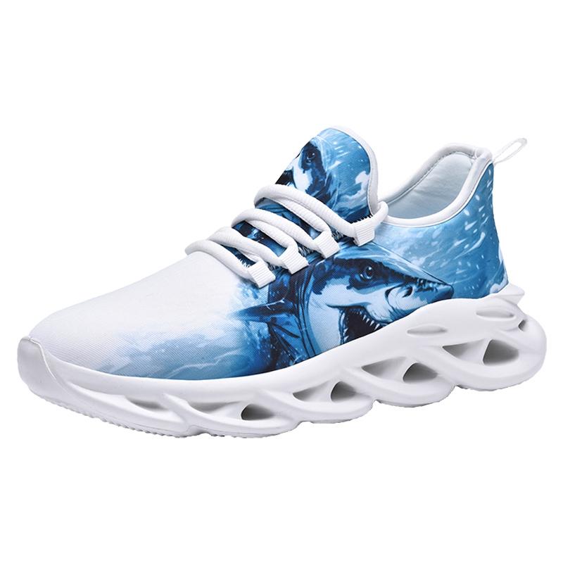 

Blade Sole Sports Shoes 2026 Foreign Trade New Fashion Trend Temperament Breathable Outdoor Leisure Plus Size Running Shoes 39