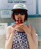 Teulaepighamoni Traffic Lane Logo Trucker Hat_Green