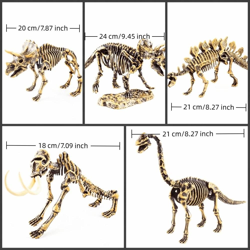 Luminous Archaeology Excavation Toys DIY Dinosaur Skeleton Model Dinosaur Excavation Toys  Kids