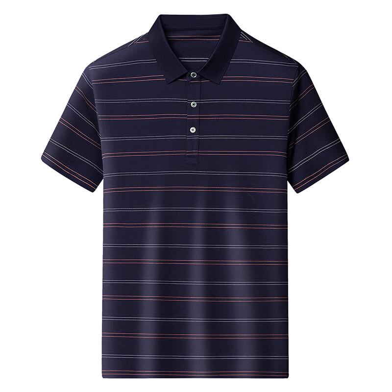Pierre Cardin Men's Luxury Mulberry Silk Blend Polo T-Shirt