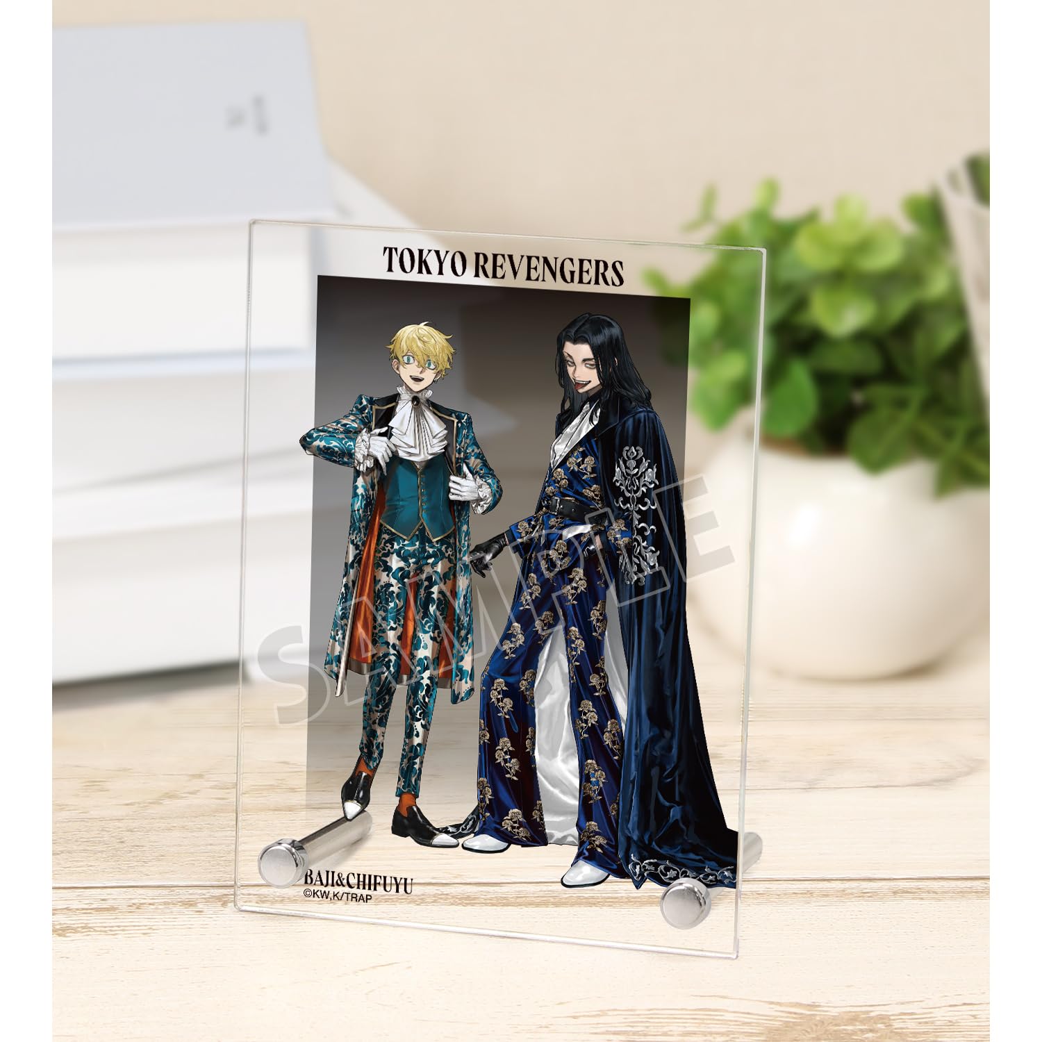 

TV anime Art by AU Keisuke Baji Chifuyu Matsuno Suit A6 acrylic panel Tokyo Revengers & ver.