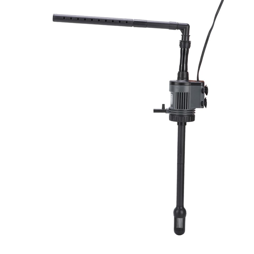 3 en 1   Filtre de Circulation d'Aération d'Aquarium Pompe d'Aspiration d'Eau Accessoire pour Poissons