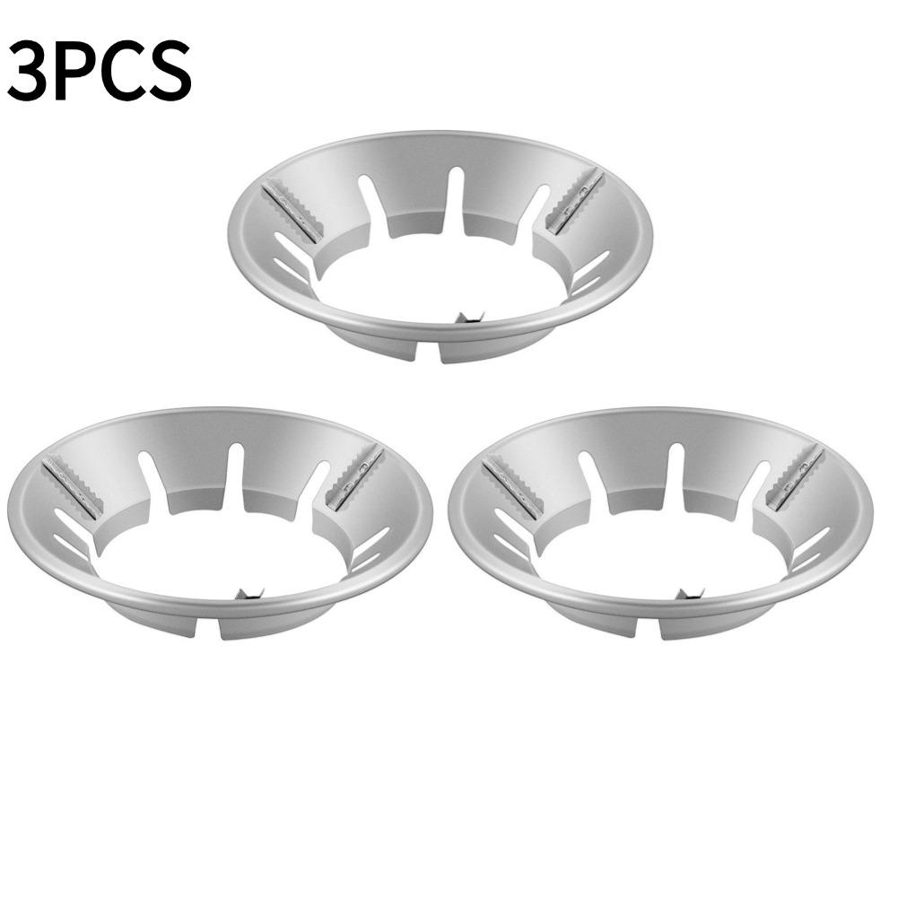 Gas Stove Windproof Shield Windproof Ring Stainless Steel Gas Picnic Cookers Outdoor Wind Deflectors Stove Windshield
