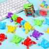 Color Random Funny Toys Plastic Frog Toys Funny Jumping Frog