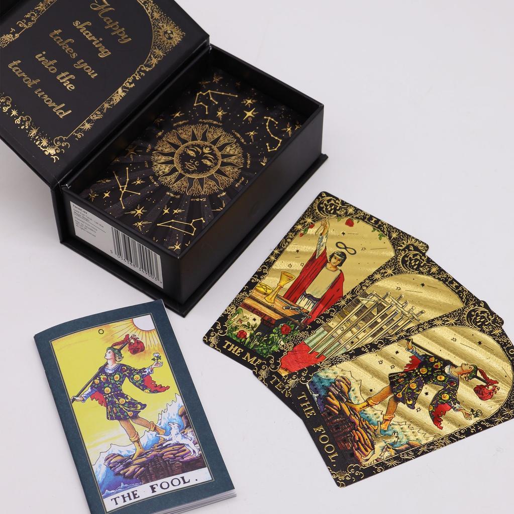 Tarot Cards Gold Foil Gift Box