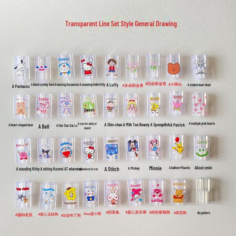 Cartoon Cable Protector Sleeve for Apple, Huawei, Xiaomi Charging Cables