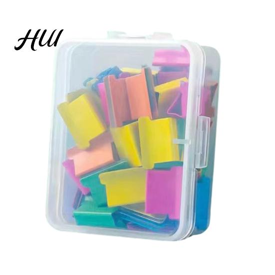 Starke Klammer-Befestiger Papierklammern Nachfüllpackungen, Wiederverwendbare Edelstahl-Bindeklammern Nicht beschädigend für die Büro-Aktenorganisation, Langschwanz-Dokument