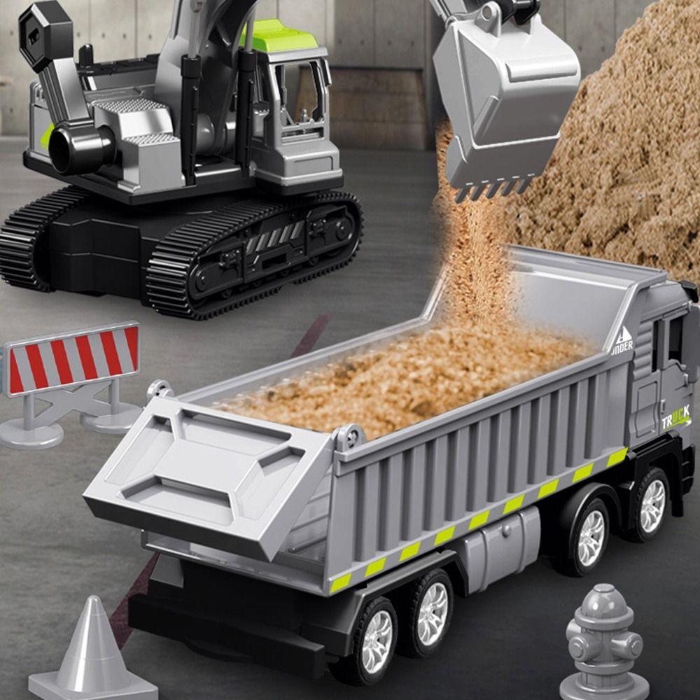 Alloy Engineering Vehicle Diecast Engineering Car Model Car Models Forklift Toy Inertial Sliding