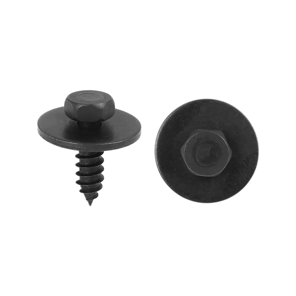 uxcell 10pcs Hex Screw for BMW E46 E60 E90 Bumper Engine Shield Splash Guard