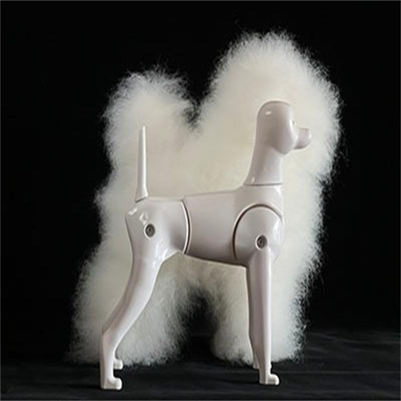 

Pet Beautician Practicing Hair Cutting Fake Dog Hair Skeleton Model Poodle/Teddy Bear Dog Grooming Practice Dog Accessories