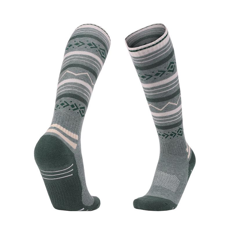 

Two Wolves Women s Merino Wool Snow Socks - Thick, Warm, Long Tube for Outdoor Sports Women s M (35-39)