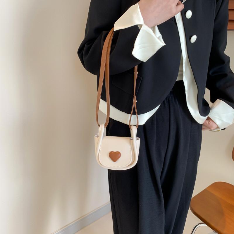 Trendy Mini Shoulder Bag For Women In Black White Green And Pink Stylish Compact Design