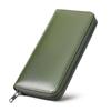 [Ziegler] Men's Long Wallet, Genuine Leather, Large Capacity, Smooth Zipper, Anti-theft, Card Slot, Coin Purse, Stylish, Business, Cowhide Leather