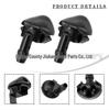 Bico Lavador de Para-brisa Preto-Cinza para Buick Chevrolet Sail (92092007)