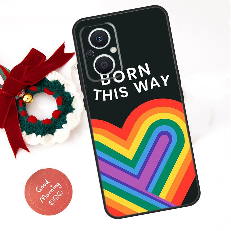 Gay Lesbian LGBT Rainbow Pride Funda For OPPO Reno 10 11 12 13 14 Pro 11F 12F 13F 14F 7 8 Lite OPPO Find X8 X6 X9 Pro Case