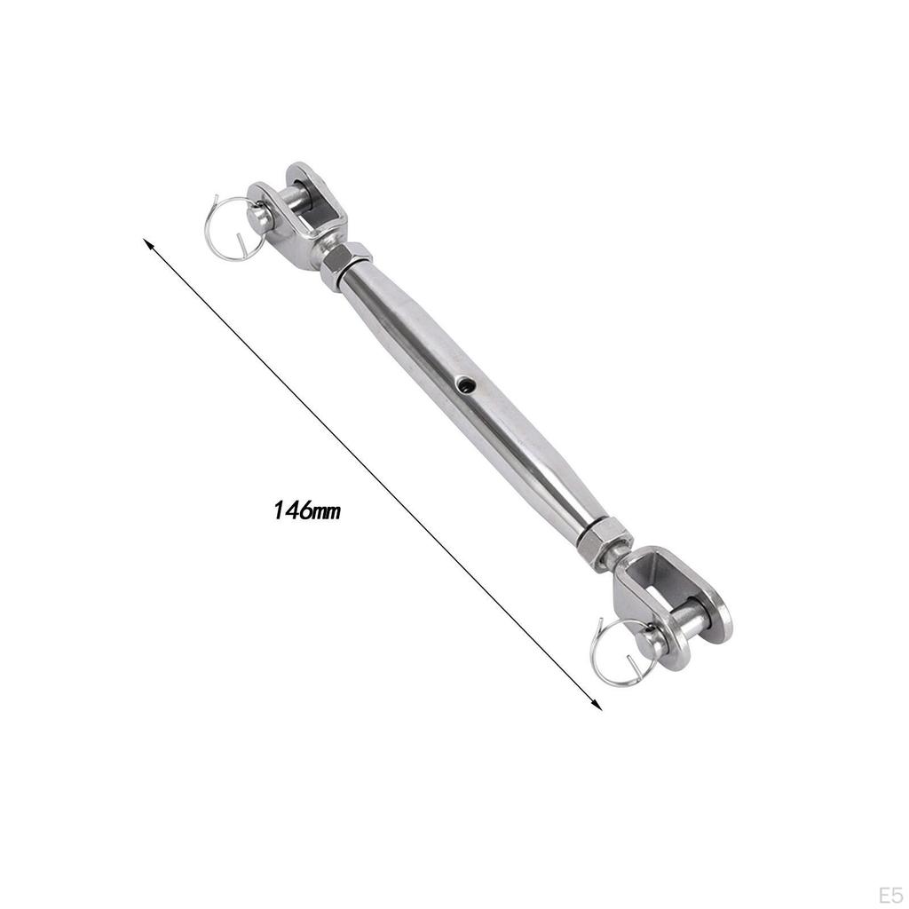 Heavy Duty Stainless Steel Turnbuckle Set for Cable Wire Rope Tensioning