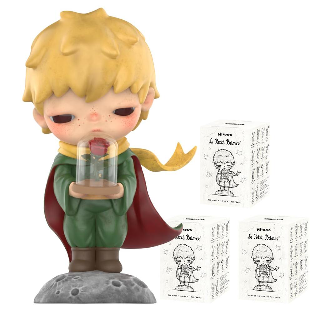 POP MART Hirono X The Little Prince Series Box of 12 Pop Mart Gachapon Blind Box Plastic Premium PVC Soft Original Birthday Gifts [Assorted Pieces]