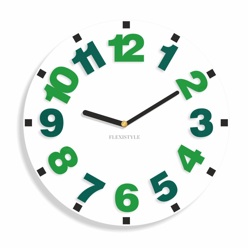 Children's wall clock Numbers