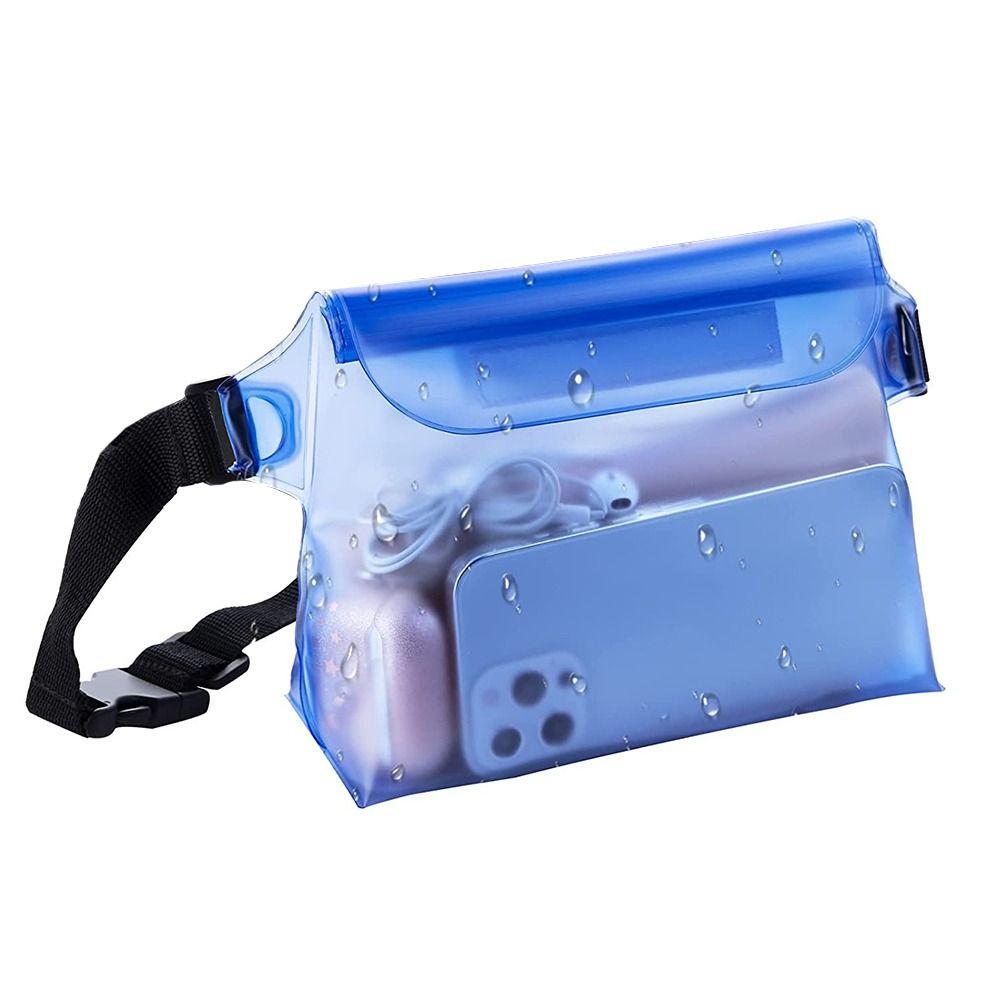 Swimming Floating for Vacation Waterproof Phone Pouch with Waist Strap Waterproof Fanny Pack Bag