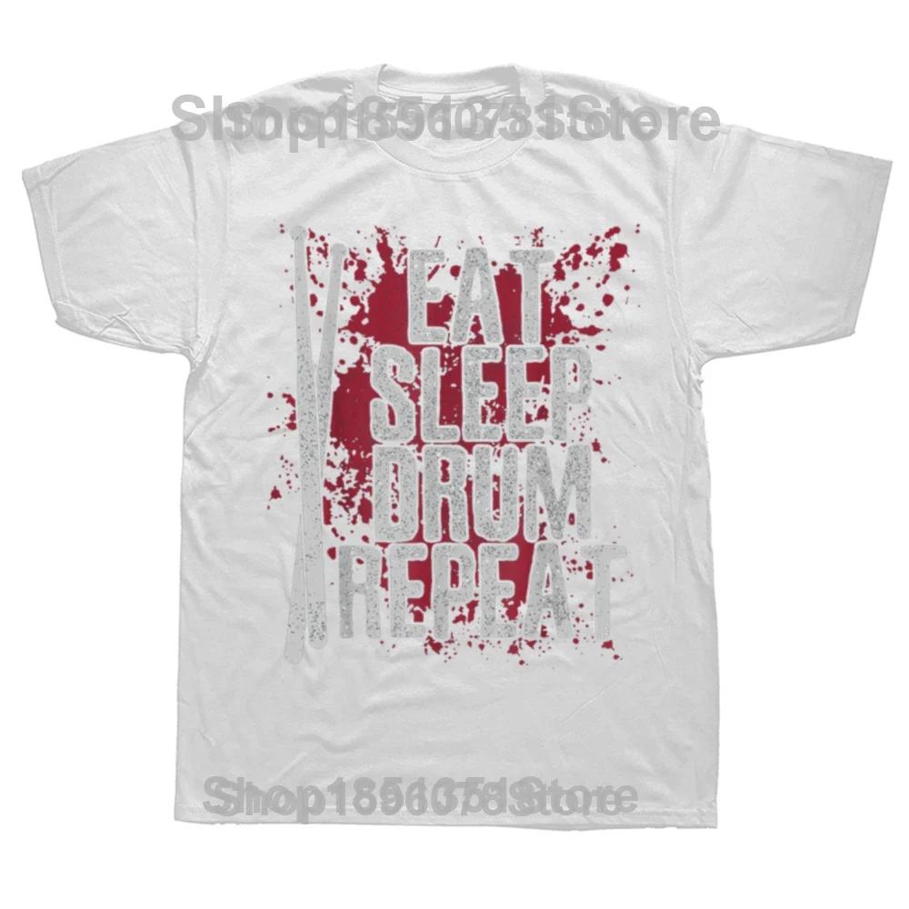 RLRR LRLL Trommler T-SHIRT Trommelband Musik Neuheit Lustig Geburtstag Geschenk Präsent Sommer Trommeln Spieler T-Shirt Hip Hop