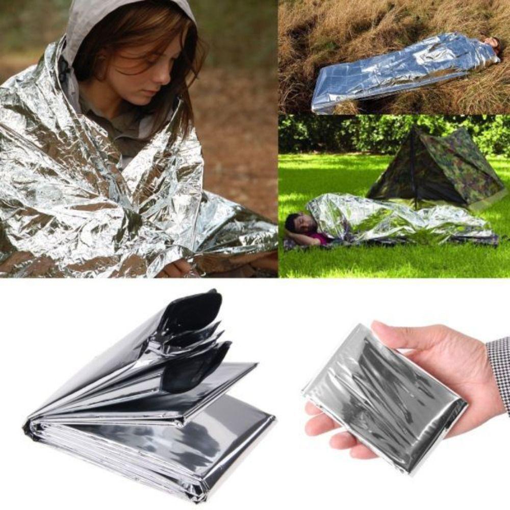 Waterproof Emergency Survival Blanket Mylar Foil Outdoor Emergency Blanket Hiking